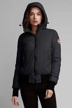 Chamarras Canada Goose Mujer México - Dore Chaqueta De Plumas Negros VU5610278